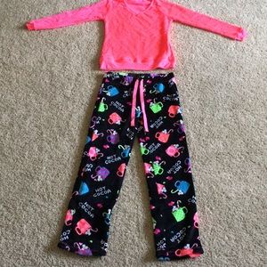 Fluffy Pajamas set